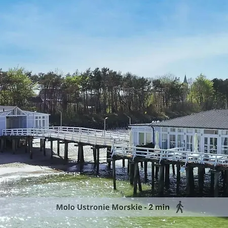 3mola Ku Morzu - Basen, Balkon Oraz Prywatny Taras Na Dachu, Free Parking, 150 Metrow Do Morza Ustronie Morskie
