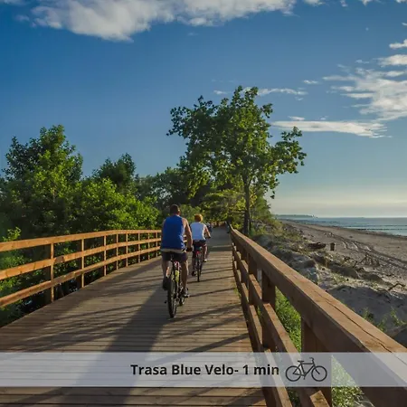 3mola Ku Morzu - Basen, Balkon Oraz Prywatny Taras Na Dachu, Free Parking, 150 Metrow Do Morza