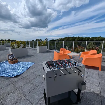 Apartment 3mola Ku Morzu - Balkon Oraz Prywatny Taras Na Dachu, Free Parking, 150 Metrow Do Morza