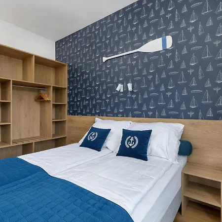 דירה 3mola Ku Morzu - Basen, Balkon Oraz Prywatny Taras Na Dachu, Free Parking, 150 Metrow Do Morza