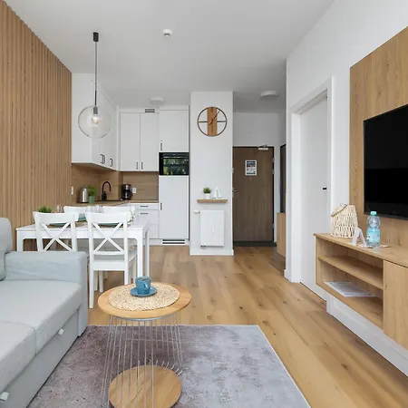 公寓 3mola Ku Morzu - Basen, Balkon Oraz Prywatny Taras Na Dachu, Free Parking, 150 Metrow Do Morza *